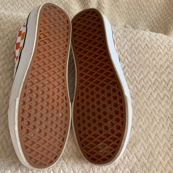 Rainbow checkered Vans - Picture 3 of 4